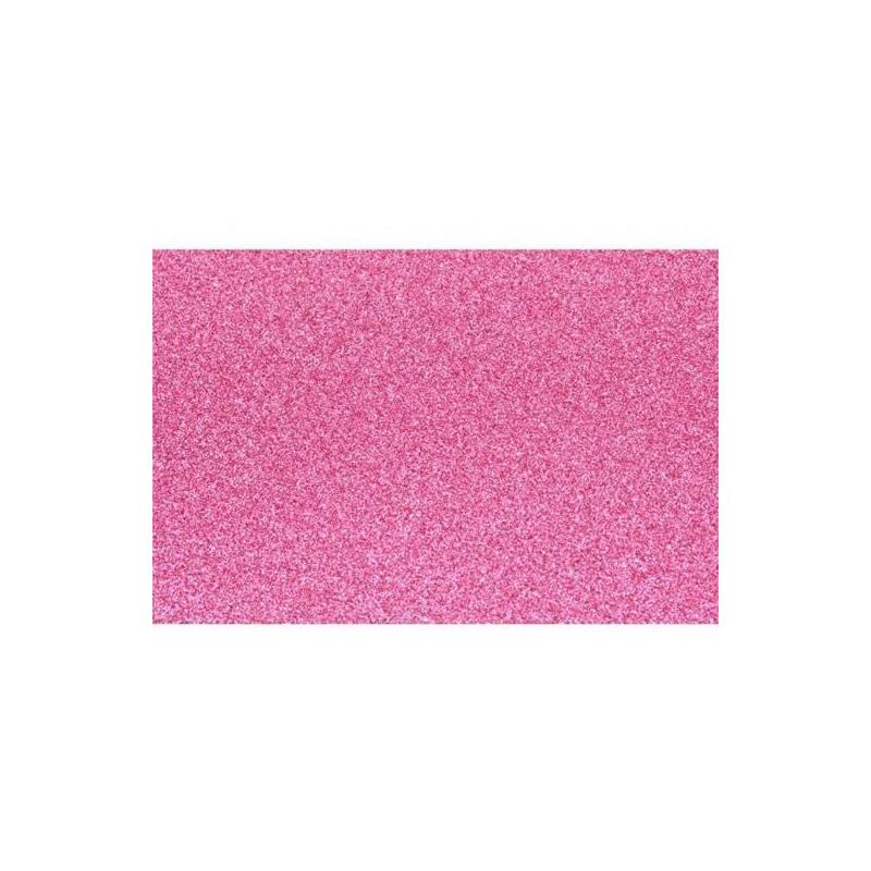Fama Goma Eva 50x70 2mm Glitter Pack 10h Rosa