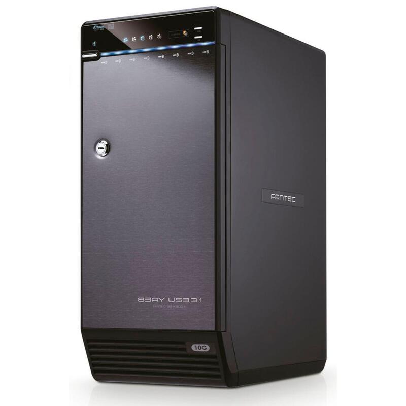 Fantec Qb-X8u31 8x 3,5  Sata Hdd Usb 3.1