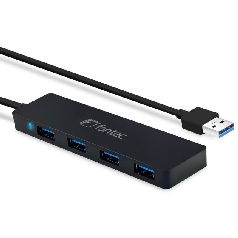 Fantec Ump-4u3-A 4x Usb-A 3.0 Hub