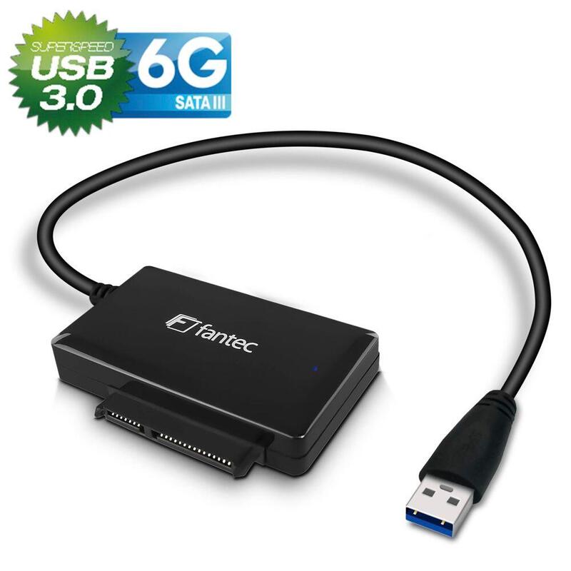 Fantec Usb 3.0 Sata 6g Adapter Dock Ssd Hdd Black