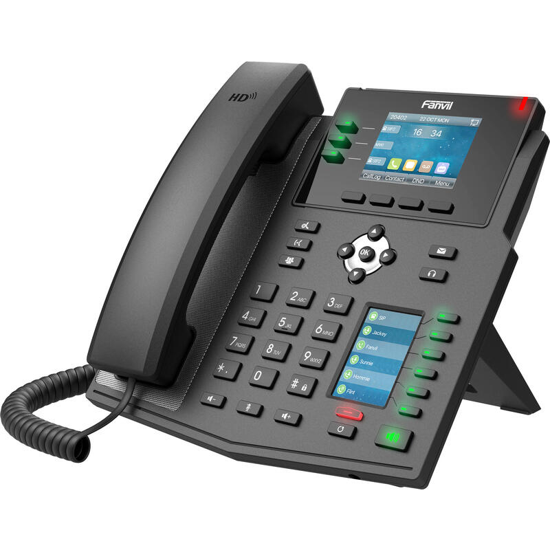 Fanvil X4u V2, Mid-Range Hsiness Phone Poe, Gigabit / Sip / Poe / Gigabit / Usb-Port