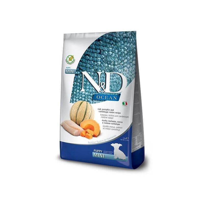 Farmina N&D Ocean Dog Cod, Pumpkin & Cantaloupe Melon Puppy Mini 800g