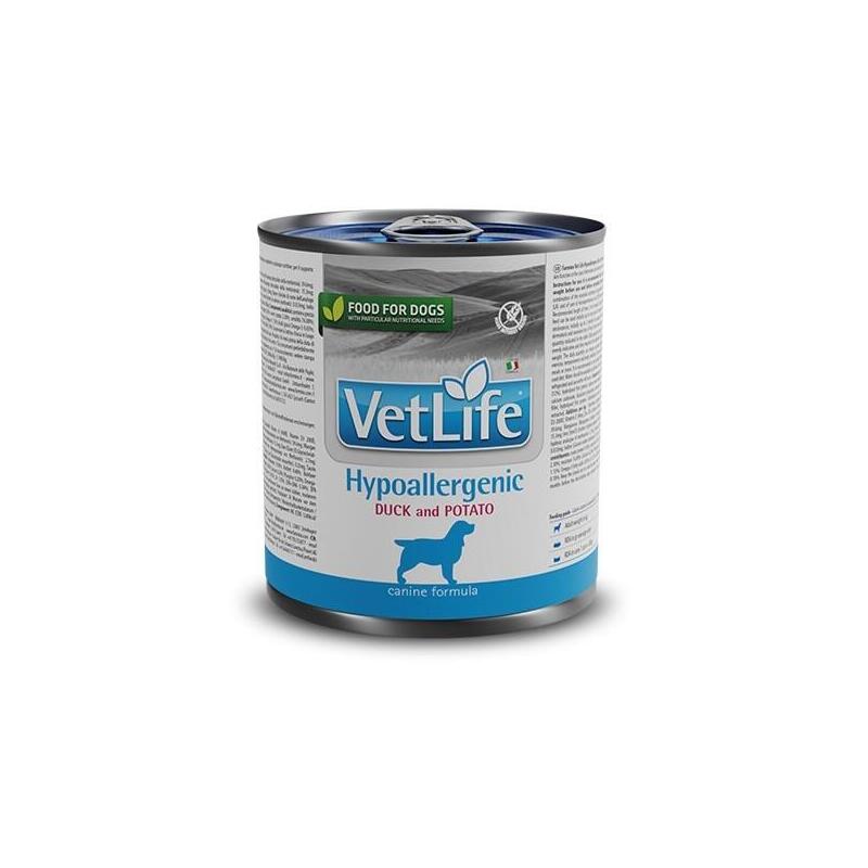 Farmina Vet Life Hypoallergenic Duck & Potato - Comida Húmeda Para Perros - 300 G