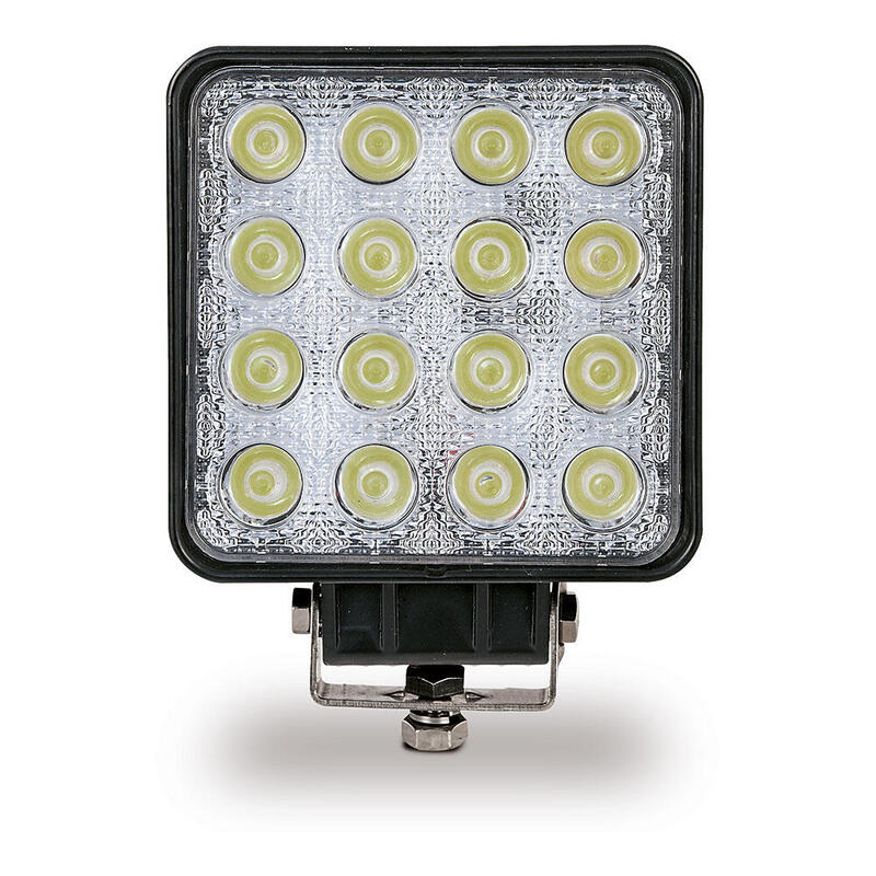 Faro De Trabajo 16 Led 3500lm, 10-48v 48w Cuadrado Goodyear