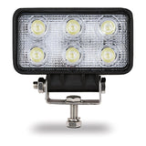 Faro De Trabajo Rectangular 6 Leds 18w 10-30v 1200lm Goodyear