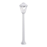 Farol Baliza Con Poste Giaffa/Giampy, E27, Blanco, Ø210 X 995 Mm