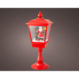Farol Papa Noel Con Movimiento Y Música, Luz Fija, 33 Leds, Blanco Frio. Lumineo