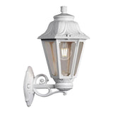 Farol Pared Con Brazo Bisso/Anna, Transparente, E27, Blanco, 220 X 275 X 450 Mm