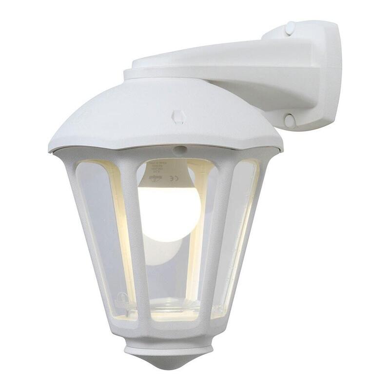 Farol Pared Con Brazo Nardo/Giampy, Transparente, E27, Blanco, 210 X 270 X 315 Mm