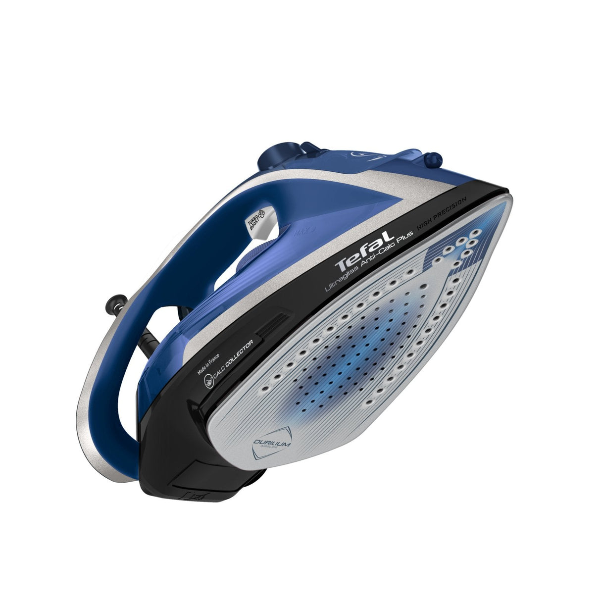 Tefal Ultragliss+ Antical Fv6846e1, Plancha De Vapor (Azul Blanco) Fv6846