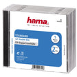 EAN 4007249447456 - Hama CD Double Jewel Case Standard, Pack 5 2 discos Transparente imagen 1