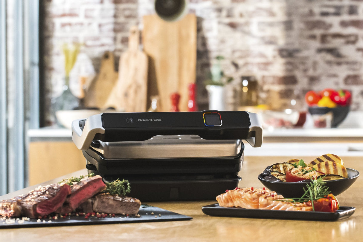 Tefal Optigrill Elite Parrilla De Contacto Gc 750d