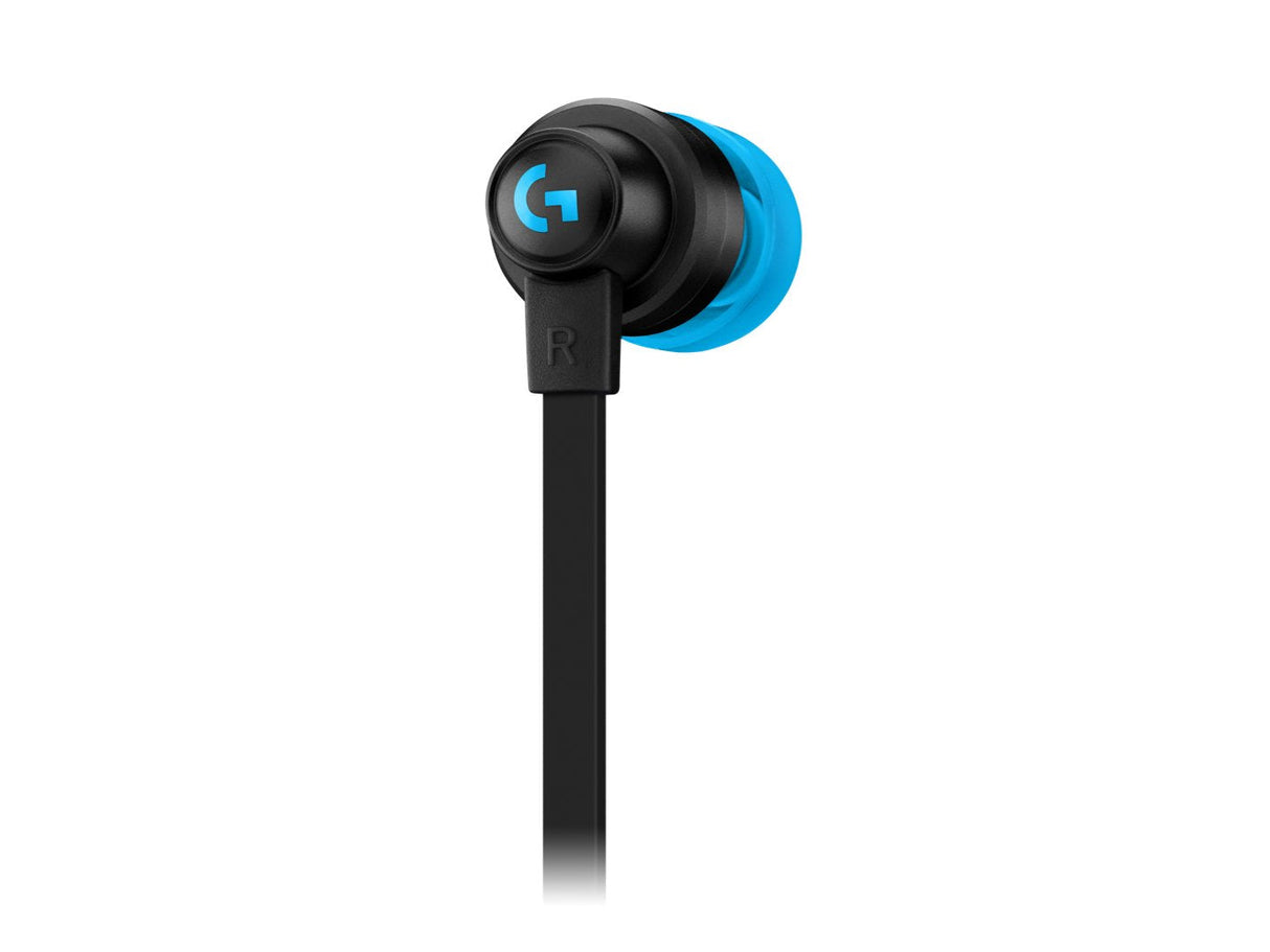 Logitech G333 Auriculares Gaming In-Ear Con Microfono - Adaptador Usb-C - Multiplataforma - Altavoces Dinamicos - Jack 3.5mm - Color Negro/Azul