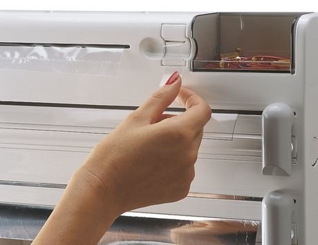 Leifheit 25723 Portarollo De Papel Soporte Para Toallas De Papel Colgado En Pared Blanco