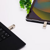 Usb 3.2 Hp 64gb X206c-A Otg Tipo-C Metal