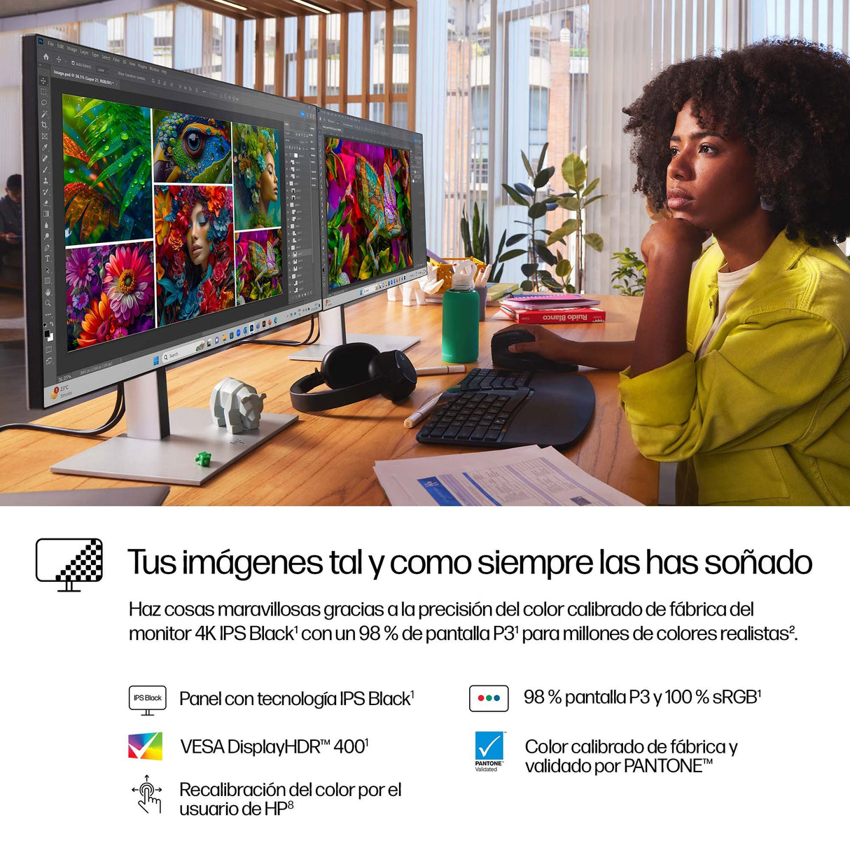 EAN 5715063470220 - HP Series 7 Pro 27 inch 4K Thunderbolt 4 Monitor - 727pk pantalla para PC 68,6 cm (27") 3840 x 2160 Pixel imagen 5