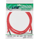 Cable De Red Inline Sf/Utp Cat.5e Rojo 0,5m