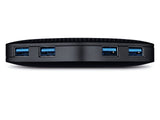 EAN 6935364091477 - TP-Link UH400 USB 3.2 Gen 1 (3.1 Gen 1) Type-A 5000 Mbit/s Negro imagen 2