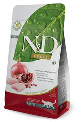 EAN 8010276021021 - Farmina Pet Food N&D Prime Adult 1.5 kg alimento seco para gatos 1,5 kg Adulto Pollo, Granada imagen 1