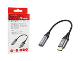 Equip Adaptador Displayport -> Hdmi 1.4 M H 8k 60hz Gris 0,15 M