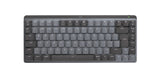 Logitech Mx Mini Mechanical Teclado Oficina Rf Wireless + Bluetooth Qwerty Internacional De Ee.Uu. Grafito, Gris