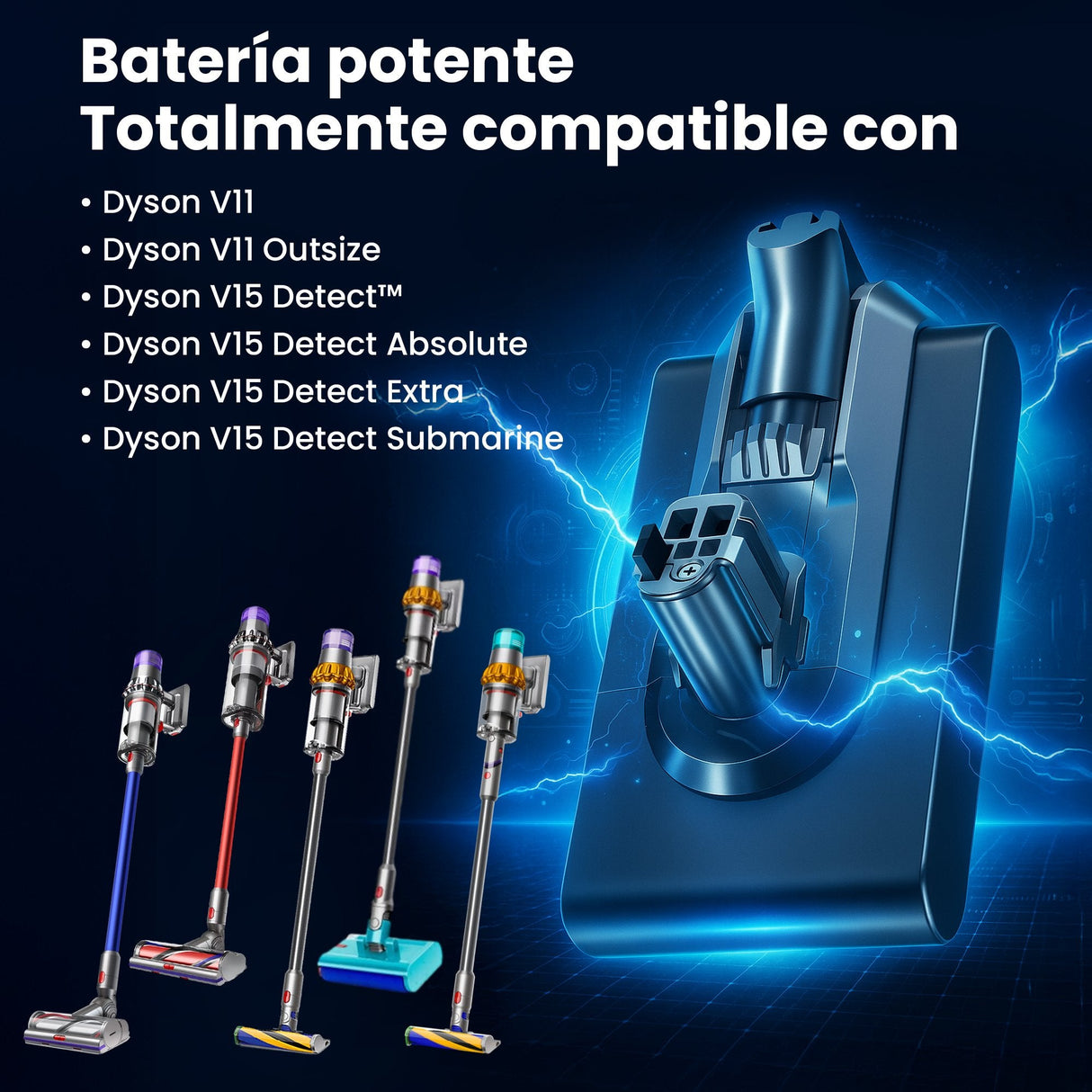 Bateria Dyson, V11 (Click Type) 25.2v 3000mah