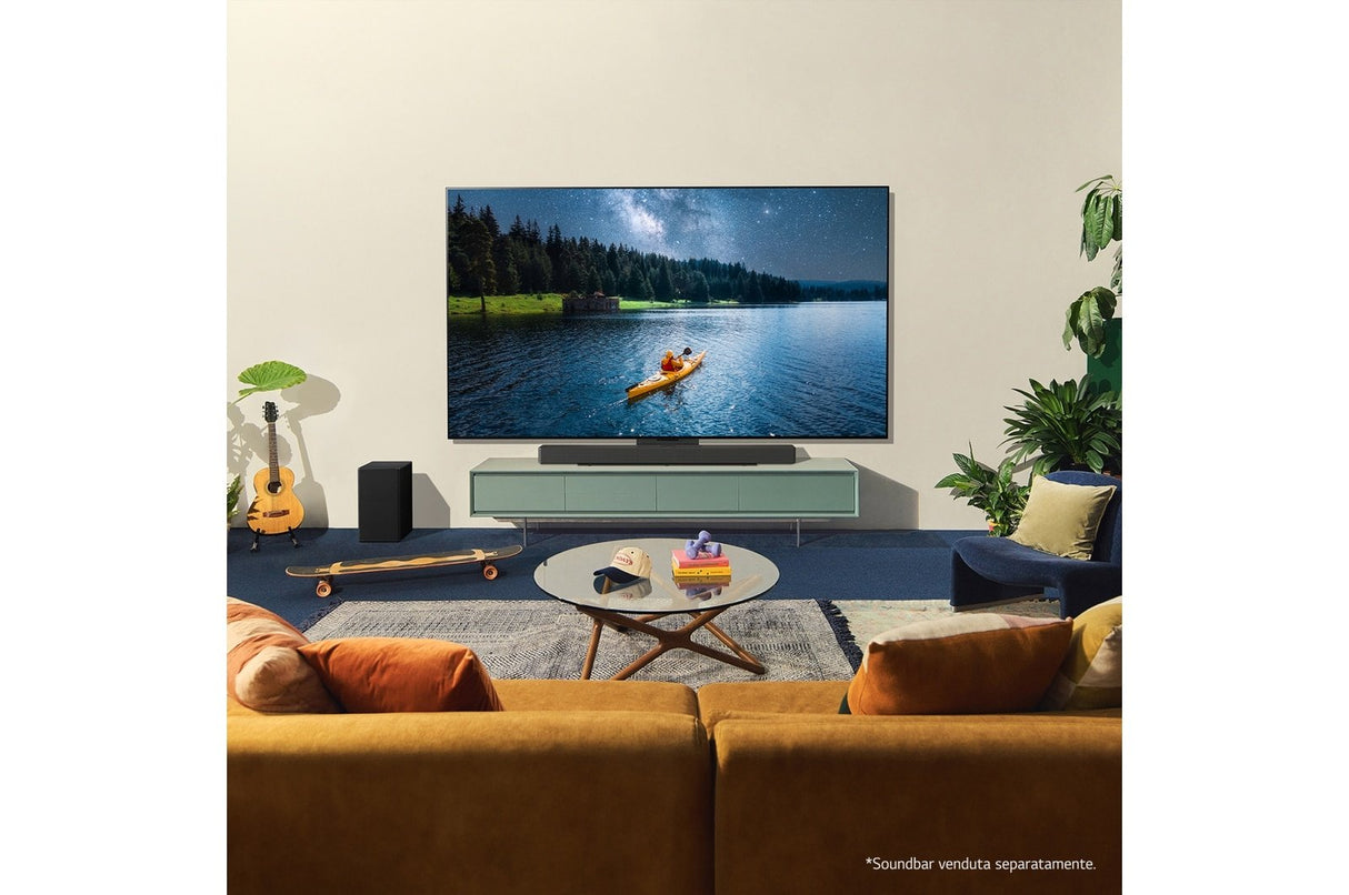 Lg Oled65c43la Evo Tv, Led Tv 164 Cm (65 Pulgadas), Negro, Ultrahd/4k, Triple Sintonizador, Wlan, Hdr, Panel De 144hz Oled65c43la
