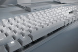 Razer Pro Type Ultra, Teclado Blanco/Gris, Aleman, Razer Yellow Rz03-04110300-R3g1