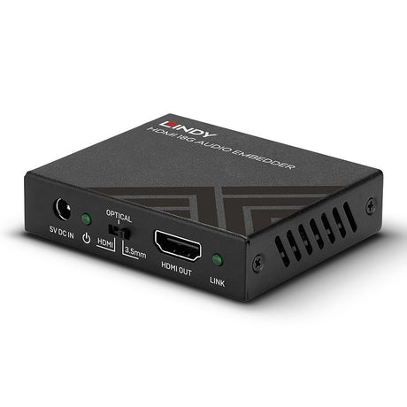 EAN 4002888382038 - Lindy 38203 convertidor de audio Negro imagen 5
