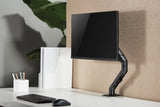 Newstar Soporte De Mesa 100x100 2-7kg 17-27 '' / Negro / Inclinable / Pivotante / Giratorio