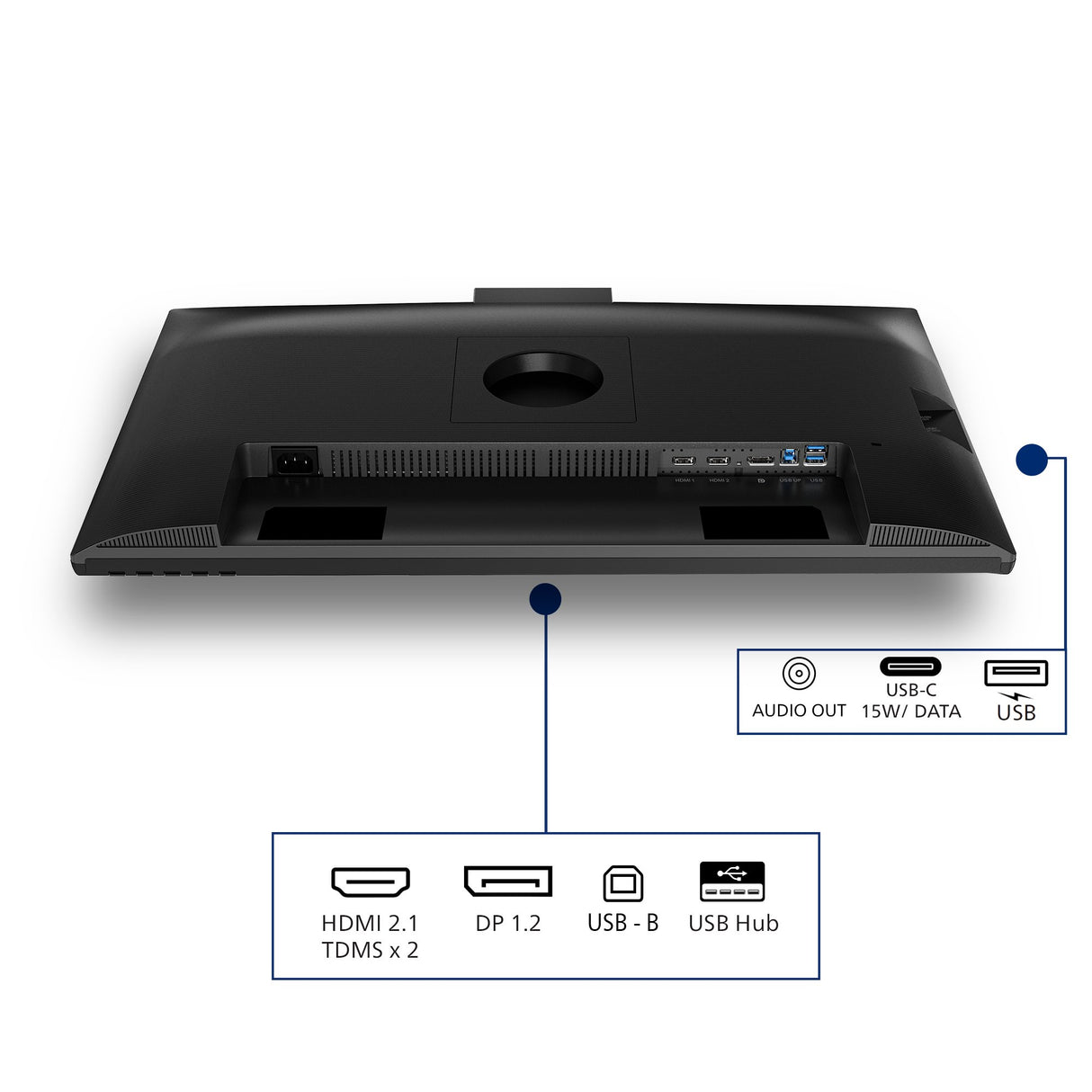 EAN 8721038006421 - Philips 27B2N3500JH pantalla para PC 68,6 cm (27") 2560 x 1440 Pixeles Quad HD LCD Negro imagen 4