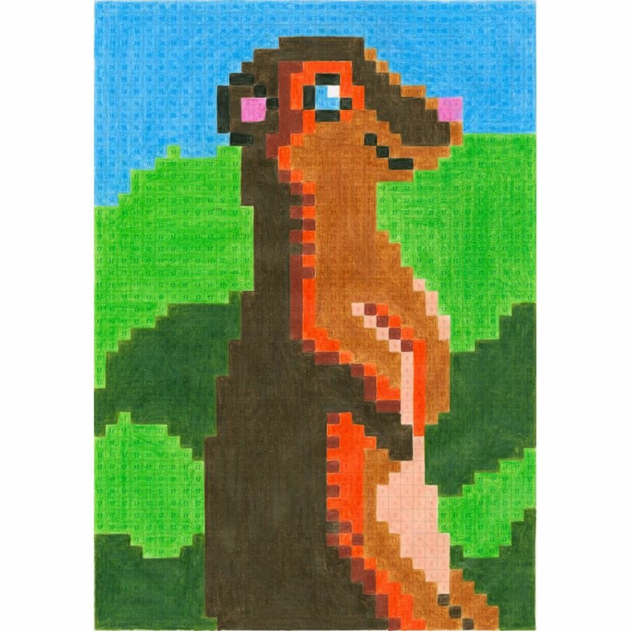 Faber-Camell Pixel-It Ausmalhch Con 32 Motiven
