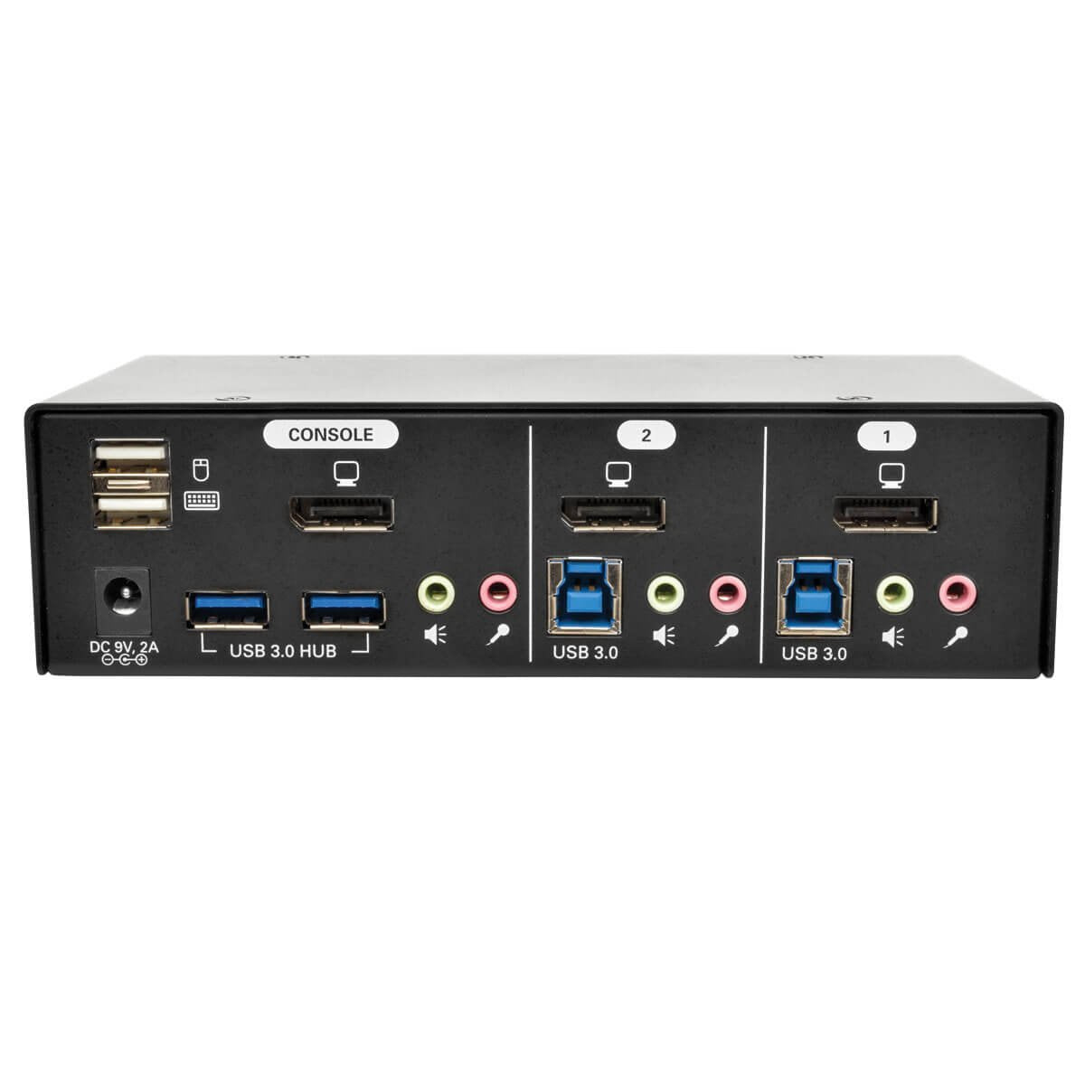 Eaton 2-Port Displayport Kvm Switch 4k 60 Hz With Audio