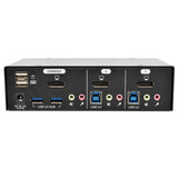 Eaton 2-Port Displayport Kvm Switch 4k 60 Hz With Audio