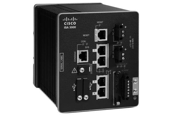 Cisco Industrial Security Appliance 3000 Conmutador L3 Gestionado 2 X 10/100/1000 + 2 X Gigabit Sfp Montaje En Riel Din Alimentación De Cc Conforme A La Taa