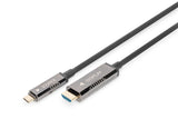 EAN 4016032482604 - Digitus AK-330150-200-S adaptador de cable de vídeo 20 m USB Tipo C Negro imagen 1