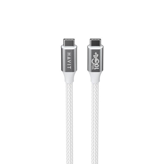 EAN 6939119066758 - Havit 6939119066758 cable USB 1 m USB C Gris, Blanco imagen 3