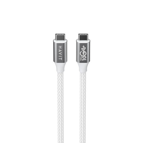 EAN 6939119066758 - Havit 6939119066758 cable USB 1 m USB C Gris, Blanco imagen 3