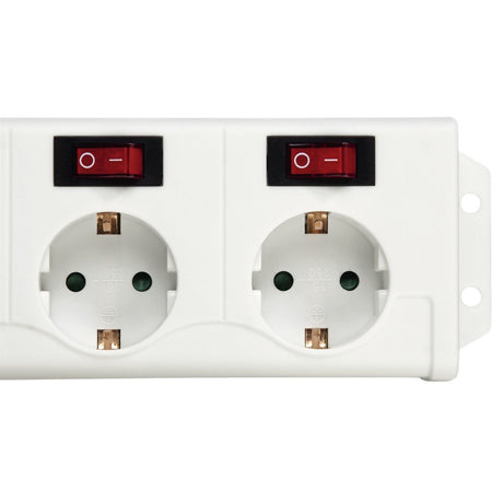 EAN 4047443325488 - Hama 137239 base múltiple 1,4 m 6 salidas AC Interior Blanco imagen 2