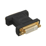 Adaptador Inline Dvi-I Digital + Analógico 24+5 Hembra A Hembra Negro