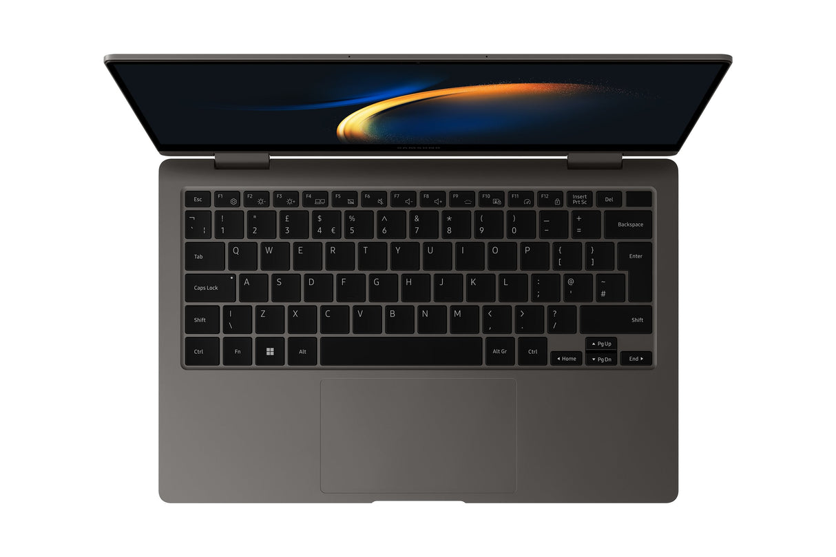 Samsung Portatil Galaxy Book 3 360º Np734qfg-Ka1es, 13,3" Fhd Amoled Tactil, I5 1340p 13gen, 16gb, 512gb Ssd, Vgashared, Win11 Pro