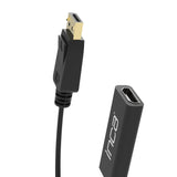 Adaptador Inca Idth-07 Displayport > Hdmi, 4k, 0,2m Minorima