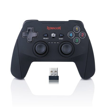 Redragon Harrow G808 Gamepad Android,Psp / Psp Slim,Playstation,Playstation 3 Analógico/Digital Rf Negro