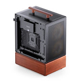 Jonsbo T7 Pc-Gehäuse, Midi-Tower, Matx, Tempered Glass - Schwarz