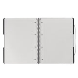 Bloc Espiral Herlitz "To Go" Tapa Pp A4 80 Hojas Negro Opaco