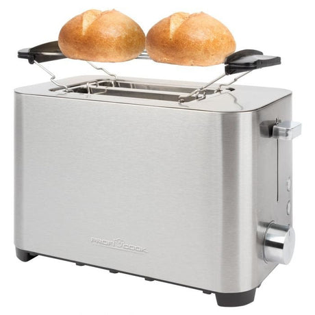 EAN 4006160125108 - ProfiCook PC-TA 1251 2 rebanada(s) 750 W Acero inoxidable imagen 1