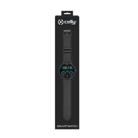 EAN 8021735203001 - Celly TRAINERROUND2BK Relojes inteligentes y deportivos 3,25 cm (1.28") Digital 320 x 320 Pixeles Pantall imagen 3