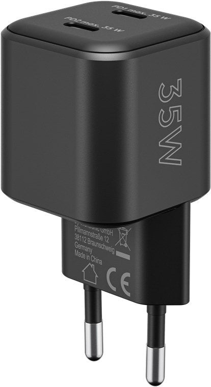 EAN 4040849753336 - Goobay 75333 cargador de dispositivo móvil Universal Negro Corriente alterna Carga rápida Interior imagen 4