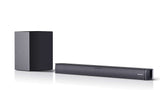 Barra De Sonido Inalámbrica 2.1 Ht-Sbw182 Negro Sharp  Sharp Ht-Sbw182  Soundbar 2.1 Slim Con Subwoofer Inalámbrico, Bluetooth Con Hdmi Arc/Cec, 160w, Audio Óptico Digital, Aux, 74 Cm, Color Negro