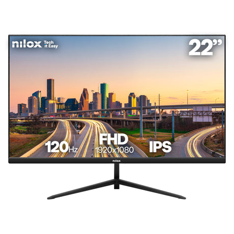 EAN 8431775036185 - Nilox MONITOR 22 IPS 120 HZ VGA HDMI pantalla para PC 54,6 cm (21.5") 1920 x 1080 Pixeles Full HD LCD Neg imagen 1